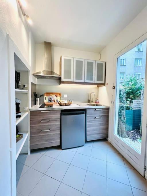 L'Eden, Apt 4 Prs Avec Jardin En Centre Ville 第戎 外观 照片